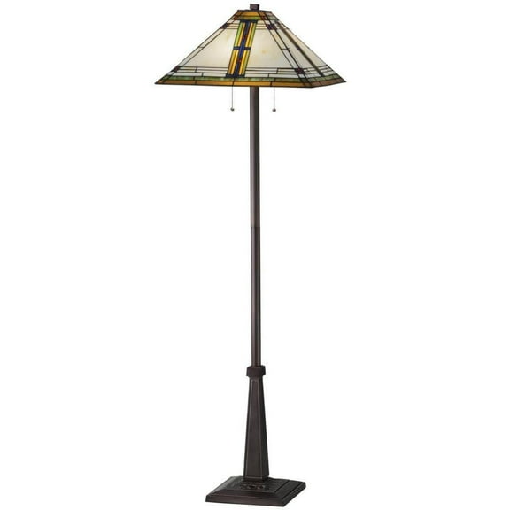 Meyda Tiffany 145071 Lighting, 63" Height, Finish: Mahogany Bronze