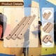 thumbnail image 5 of 3 Piezas Presas de Escalada Roca Madera Bloques Tabla de Entrenamiento para Fuerza de Cuerpo Ejercicios Adecuados para Entrenamiento en Casa Gimnasio, 5 of 6
