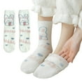 thumbnail image 3 of ZYHARUKO Womens Socks Warm Fuzzy Socks Thick Sock Winter Socks Fluffier Slipper Socks Cosy Bed Fuzzy Socks Soft Socks Plush Socks, 3 of 19