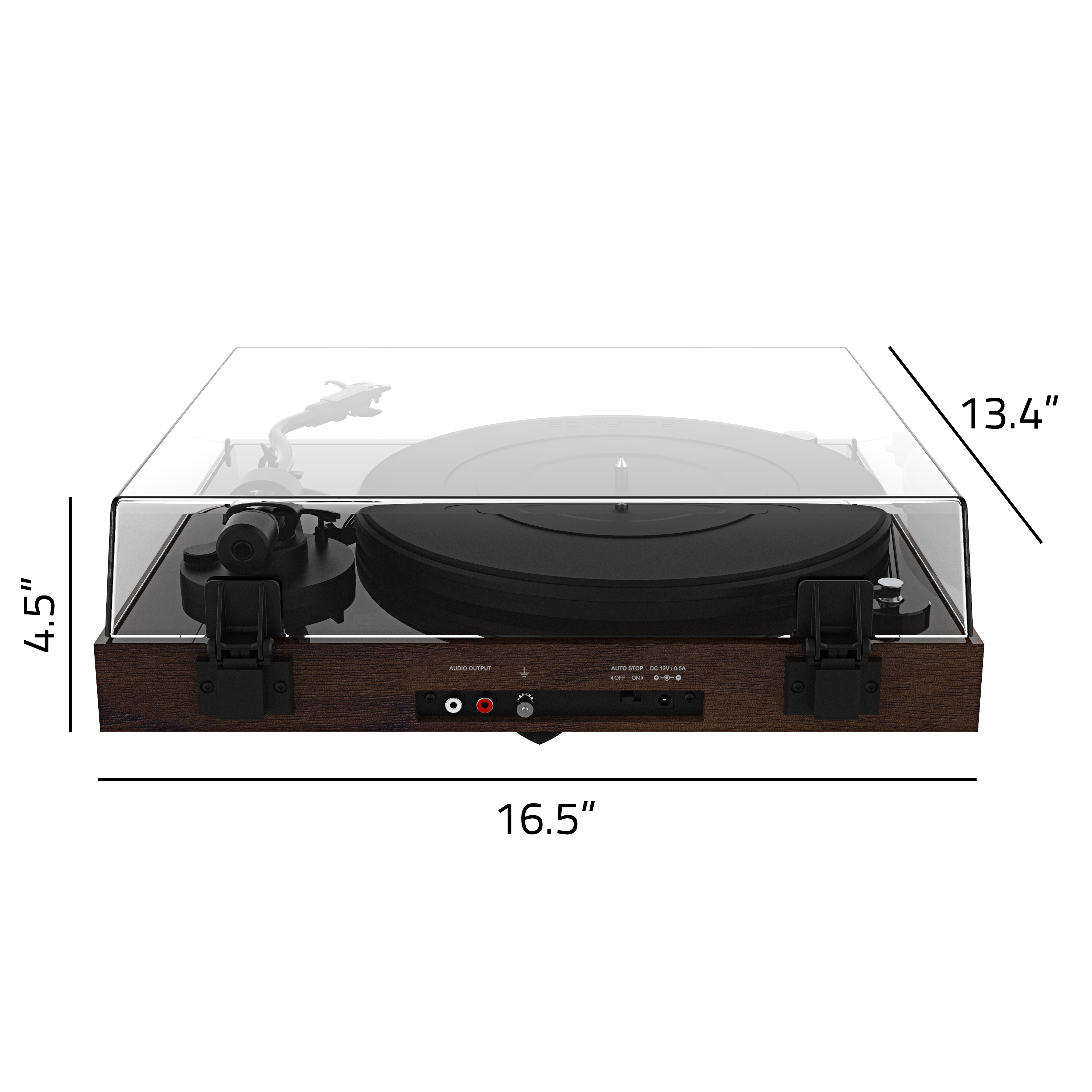 Fluance RT82 Reference High Fidelity Vinyl Turntable Record Player with  Ortofon OM 10 Cartridge, Speed Control Motor, Record Weight, in 通販 
