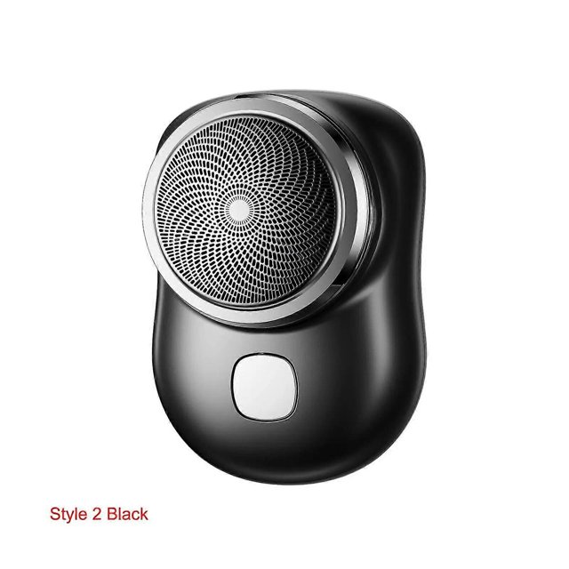 Mini Rasoir Électrique Tondeuse à Barbe Rasoir Portable Mini Rasoir Réciproque Rasoir Charge USB pour Hommes Rasoir