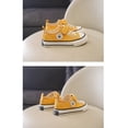 thumbnail image 3 of Boy Girl Canvas Sneakers - Soft Sole Shoes for Little Kids, Comfortable Breathable Casual Walking Shoes, 3 of 11