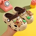 thumbnail image 3 of Toddler Boys Girls Cartoon Clogs Kids Clogs EVA Cute Cartoon Print Non Slip Closed Toe Waterproof Lightweight Breathable Clogs for Indoor Outdoor Summer Use, 3 of 8