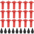 thumbnail image 1 of 1 Pack Mushroom Shaped Tire Repair Insert Plug Car Universal Tire Repair Insert Plugs Universal Rubber Replacement Sockets Tool for Motorcycle Tires, 1 of 8