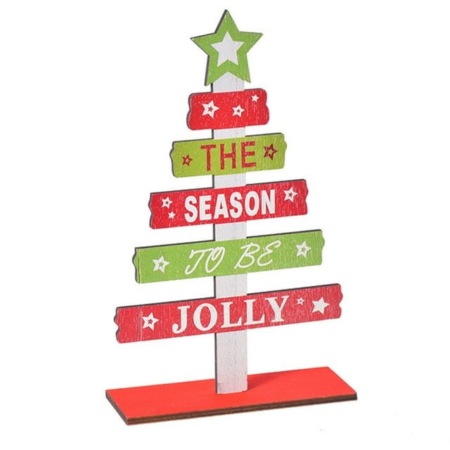 Toystoory Adorno de escritorio decoración de fiesta artesanía de mano de obra tamaño compacto accesorios para el hogar accesorios de vacaciones Kits de decoración para fiestas Rojo verde Toystoory HA069473-03