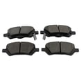 thumbnail image 5 of TRQ Rear Posi Ceramic Disc Brake Pad Kit for Toyota Venza Brand New BFA73418, 5 of 6