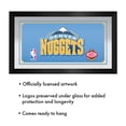 thumbnail image 4 of Denver Nuggets Logo Ready-To-Hang Black Framed Wall Mirror, 4 of 4