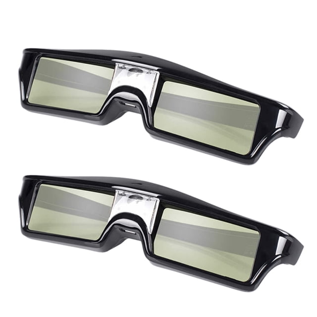 2X Gafas 3D con Obturador Activo Recargable para ALL DLP Projector