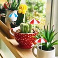 thumbnail image 2 of Shisuyan Umbrella Decoration Props Plastic 6Pcs 2.4X1.6X0.4In, 2 of 9