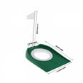 thumbnail image 3 of BESTSKY Indoor Practice Putting Green Mat with Hole, Portable Putter for Office or Home Golf Training, Multicolor, 3 of 7