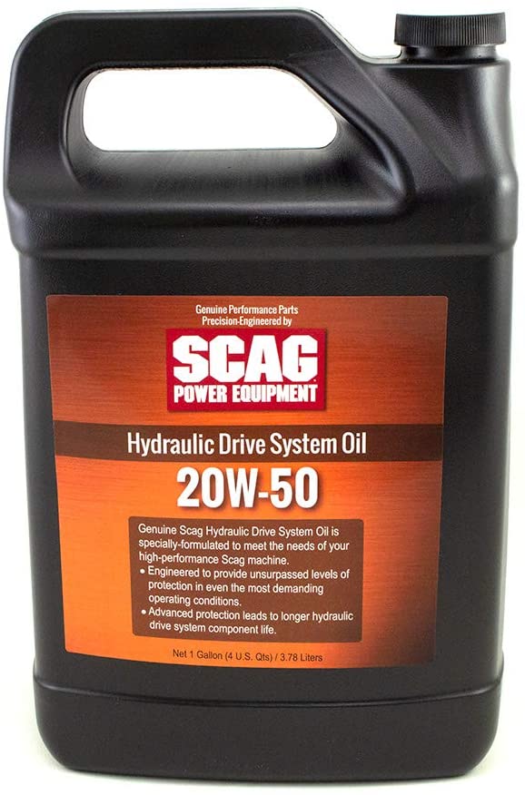 SCAG Genuine OEM 20W50 Hydro System Hydraulic Oil 1 GALLON 486254