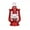 Red, variant on LED Vintage Style Outdoor Lighting Lantern for Multi Purpose Use, Portable Travel Picnic Kerosene Lights Night Forest Adventure Supplies