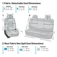 thumbnail image 6 of TLH Lavender Mesa57 Southwestern Print Car Seat Covers in Flat Cloth, Universal Fit for most Cars, Trucks, SUVs or Vans, 6 of 6