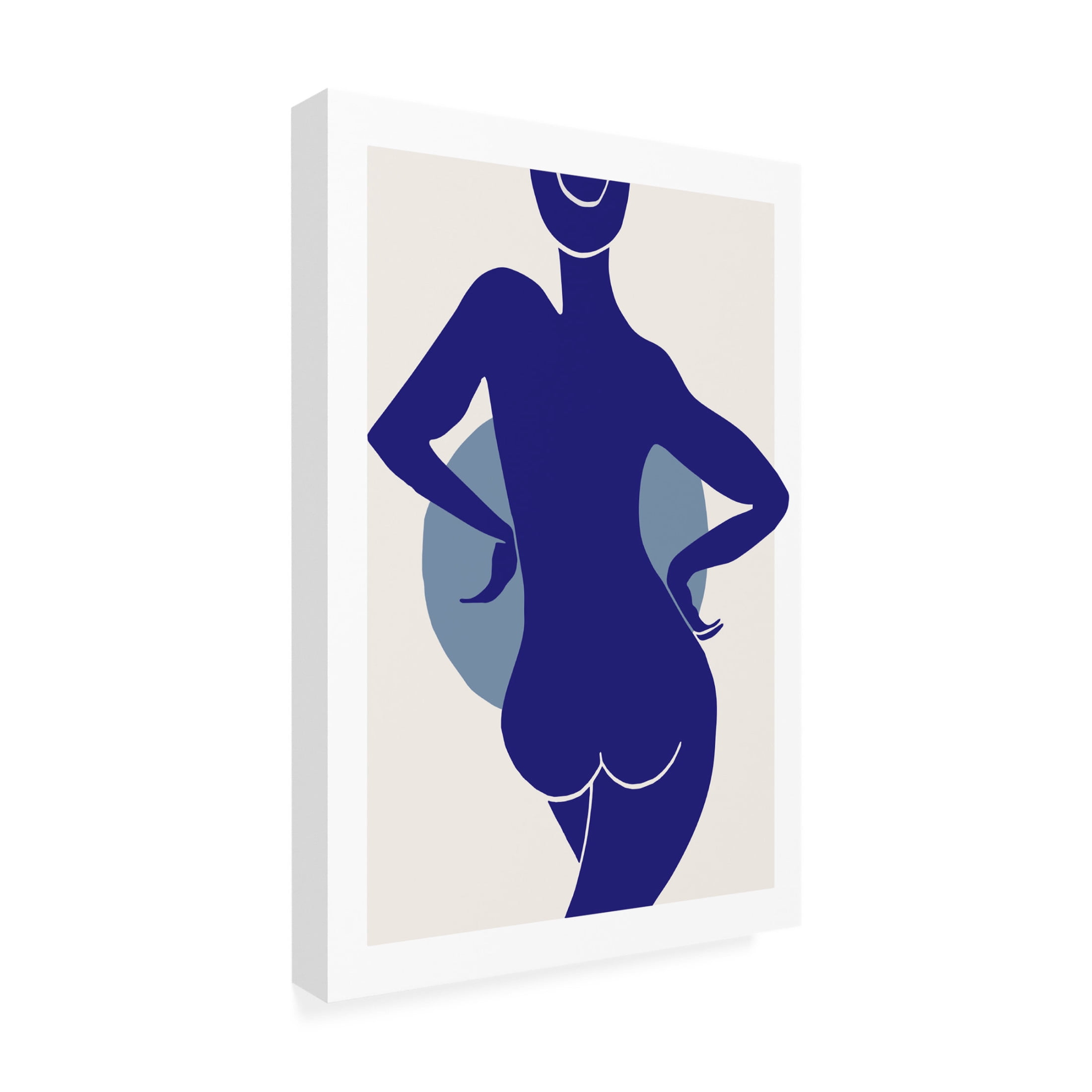 Trademark Fine Art Pictufy Studio II Femme Bleu Canvas Wall Art