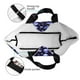 thumbnail image 4 of Disketp Skull flower leaf purple Bolsa Tote Estampada para Mujer, Bolso de Hombro y de Mano para Compras y Viajes, 4 of 8
