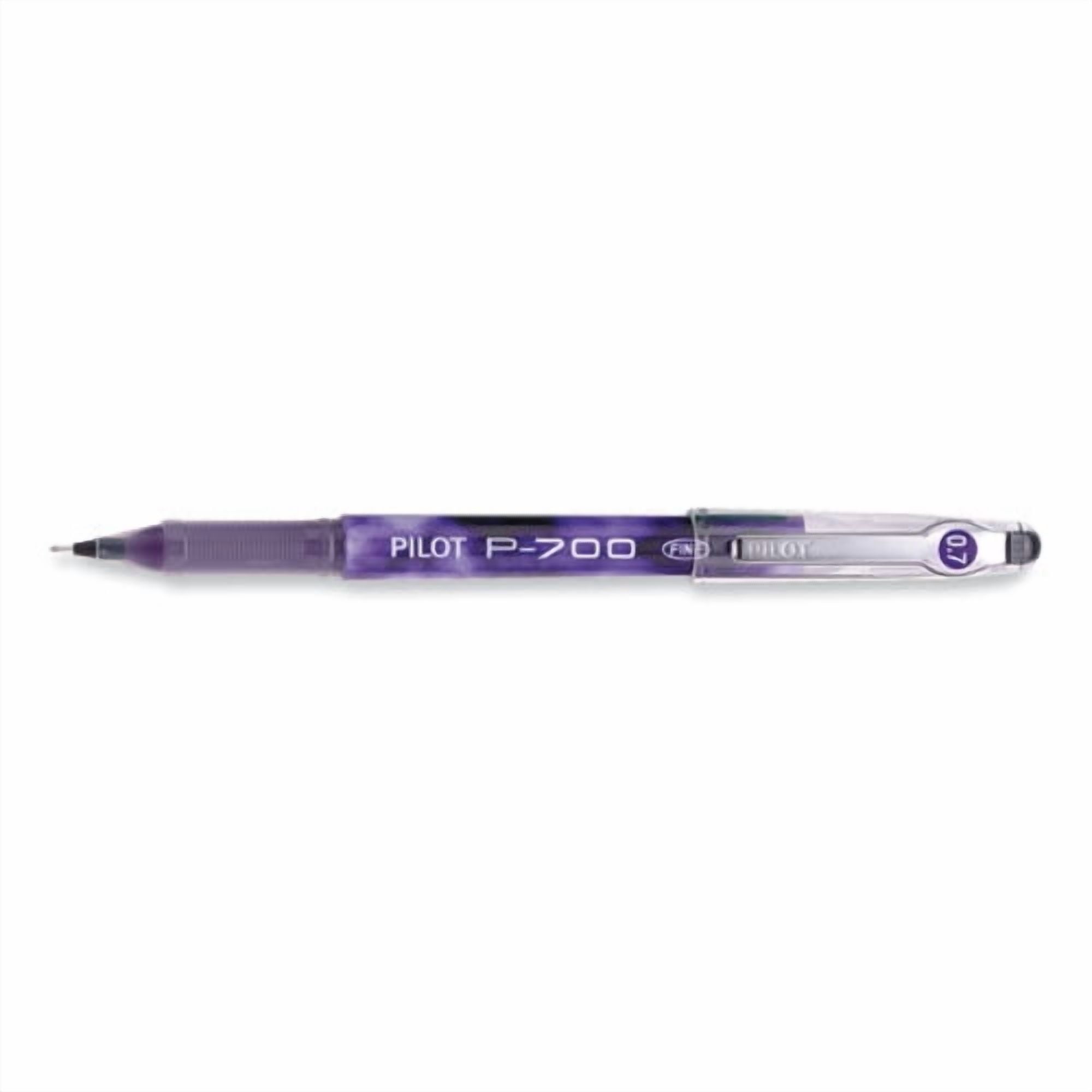 Precise P-700 Gel Pen, Stick, Fine 0.7 Mm, Purple Ink, Purple Barrel, Dozen | Bundle of 10