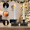 thumbnail image 3 of Paquete de 4 velas LED para ventana de Lamp Doratale con sensor del anochecer al amanecer, 3 of 7