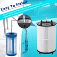 thumbnail image 3 of LEEYNEER 24800-0120 Ensemble de Purge d'Air de Remplacement pour Filtre de Piscine et Spa Pentair Sta-Rite avec Tuyau en Plastique et Écran de Filtre WC8-126Z Convient au Système Sta-Rite Série 3 SMD de Piscine et Spa, 3 of 6
