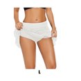 thumbnail image 4 of Minnieouse Traje de baño cómodo y modesto para deportista femenina Traje de baño elegante Traje de baño duradero Natación Playa Ligero Prendas para la parte inferior del cuerpo Blanco L, 4 of 5