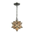 thumbnail image 2 of Sterling Moravian Pendant in Bronze and Antique Mercury, 2 of 2