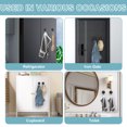 thumbnail image 5 of Suction Cup Hooks Sturdy Space-Saving Shower Hooks Easy to Use Suction Cup Hanger Reusable Shower Suction Hook Smooth Versatile Shower Hanging Hook for Bathroom Kitchens, 5 of 5