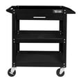 thumbnail image 6 of TUFFIOM 3 Tier Rolling Tool Cart with Drawer, 330 LBS Capacity Industrial Steel Service Utility Cart Tool Organizer, 6 of 7