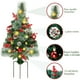 thumbnail image 3 of Billuyoard Decoraciones navideñas para interiores y exteriores con luces LED incorporadas, árboles de Navidad para exteriores para patio Kits de decoración para fiestas, 3 of 6