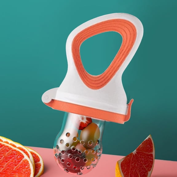 Cooking Utensils Parent Product Title for Baby Fruit & Food Feeder Pacifier - Safe Teething Feeder for Fresh Fruit and Breastmilk Ideal Snack Accessory