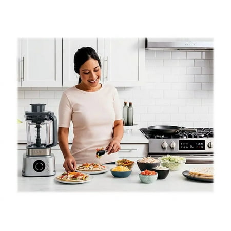Ninja - Foodi Power Blender Ultimate System 72-Oz. Blender, Smoothie Bowl Maker, Food Processor - Platinum