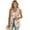 Christmas Cute Santa, variant on Uorisanigo White Polka Dots Women's Suit Vest with Pockets Open Front Blazer Vest for Women Size S Lightweight Button Down Sleeveless Waistcoat Vests Elegant