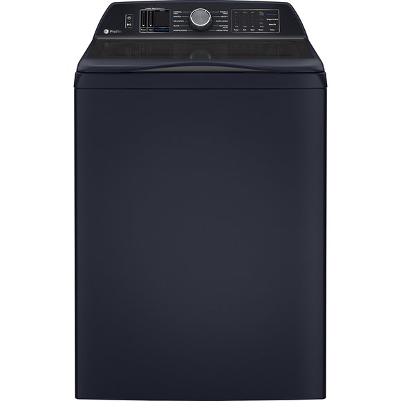 GE Profile 6.2 Cu Ft (IEC) Washer with Smarter Wash Technology Sapphire Blue- PTW900BPTRS
