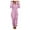 Purple, variant on jsaierl Winter Warm Thermal Romper Fleece Onesie Pajama One-Piece Zipper Hooded Jumpsuit Sleepwear Playsuit for Women Christmas Pajamas