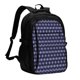 thumbnail image 1 of Fotbe Purple and Blue Squares Mochila con Estampado y Puerto USB para Hombre y Mujer, Mochila Antirrobo, Mochila de Viaje, Mochila Escolar, Mochila Universitaria, 1 of 7