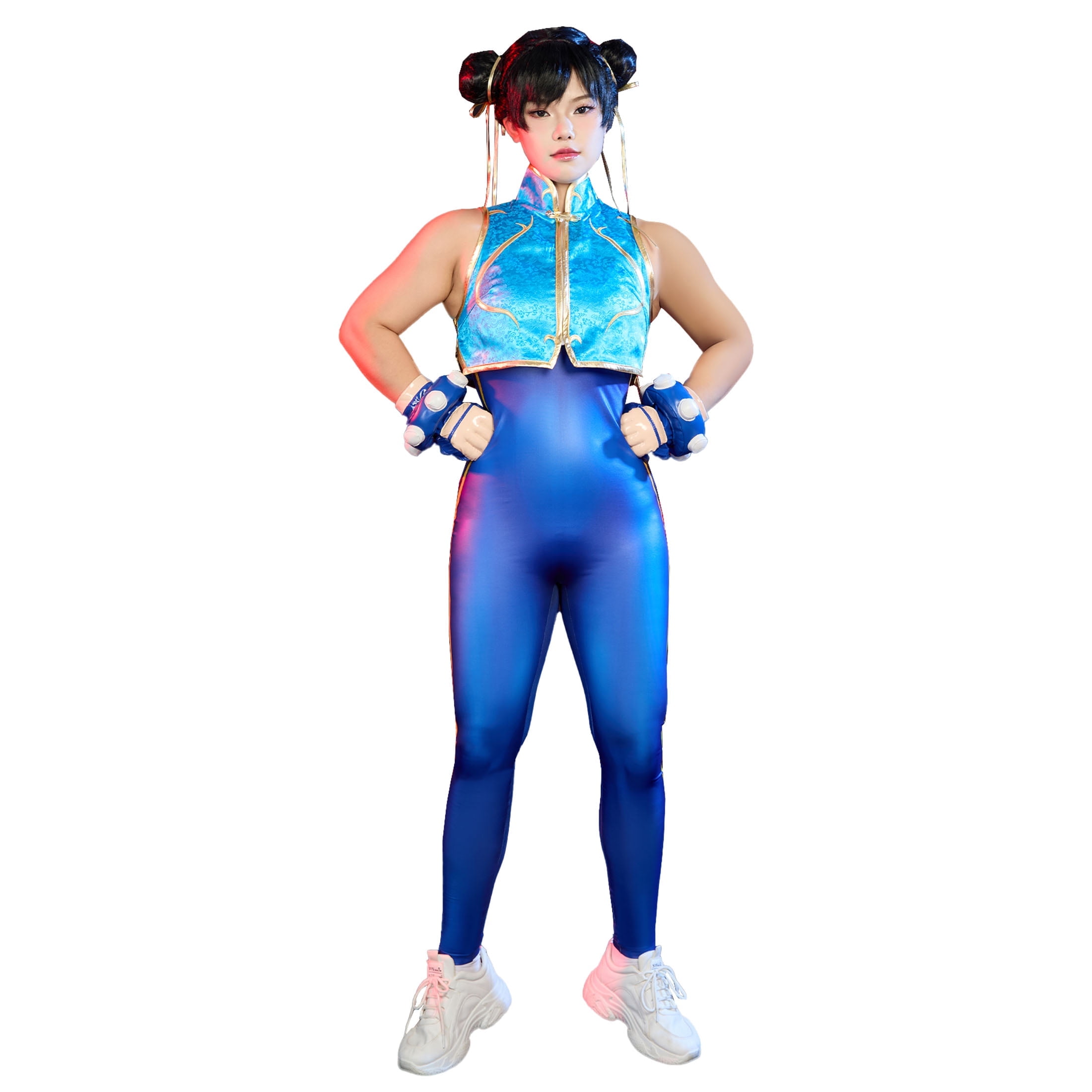 Officially Licensed] Street Fighter 6 A.K.I. Costume Full Set for