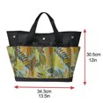thumbnail image 2 of Bolsa de mano para herramientas de jardín FLhrweasw tela Oxford con asa de bolsillo múltiple amarillo, 2 of 7
