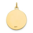 thumbnail image 3 of 14K Yellow Gold Charm Pendant Themed 20 mm 15 Saint Andrew Medal, 3 of 3