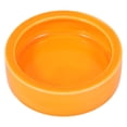 thumbnail image 2 of Crawler Crawling Pet Anti escape Ceramics Food Basin Shrimp Food Round Dishes Small Fish Feeding Bowl Ornamental Supplies Size (Orange), 2 of 5