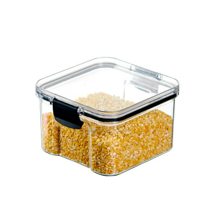 Sealed plastic food storage box cereal candy Dried jars with lid