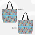 thumbnail image 2 of Easygdp Cute Donut Bolsa Tote para Mujer, Bolso de Hombro para Trabajo, Playa, Viajes, Compras y Supermercado, 2 of 7