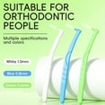 thumbnail image 5 of Brace Brush Interdental Brush Toothpick Dentals Flossing Head Orals Dentals Hygiene Flosser Tooth Cleaning Tools Unisex, 5 of 9