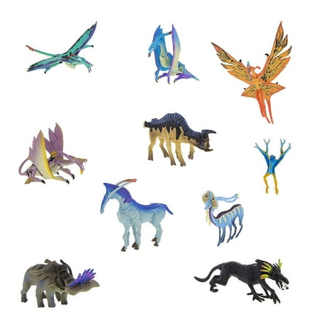 Disney Parks Pandora World Of Avatar Creatures Collectible Figures Playset (Best Disney World Parks For 4 Year Old)