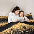 thumbnail image 5 of Homewish Leopard Print 2pcs Bedding Comforter Set For Children Teens Female Girls,Bling Glitter Twin Comforter Sets,Dreamy Princess Breathable Bedding Set,Super Cozy Room Decor,Reversible, 5 of 8