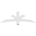 thumbnail image 4 of 60"W x 20"H x 4"D x 4"F, 8/12 Pitch, Davenport Architectural Grade PVC Gable Bracket, 4 of 8