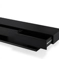 thumbnail image 4 of ACME Follian Wooden Double Pedestal Base TV Stand in Black, 4 of 8