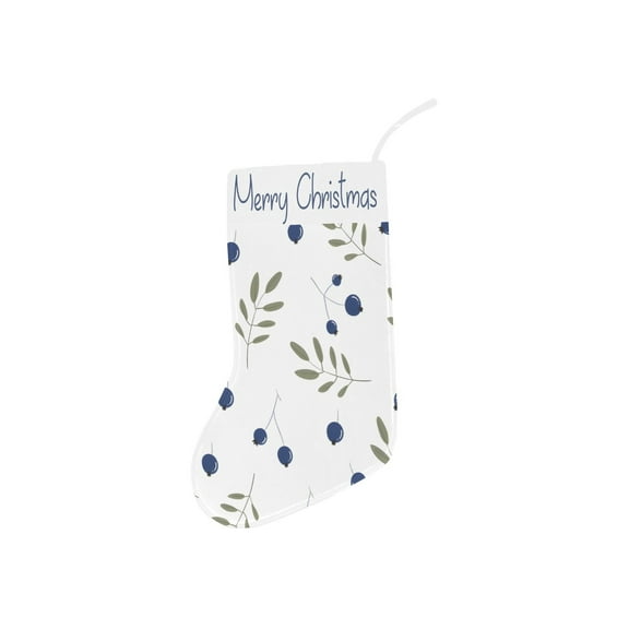 Christmas Stocking - Holiday Stockings - Blueberry