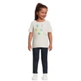 thumbnail image 3 of Wonder Nation St. Patrick's Day Toddler Short Sleeve Graphic Tee, Sizes 12M-5T, 3 of 6