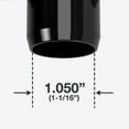 thumbnail image 6 of FORMUFIT PVC Fitting, Standard Tee , Furniture Grade, 3/4" Size, Black, 8-Pack (F034TEE-BK-8), 6 of 7