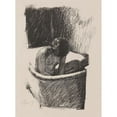 thumbnail image 3 of Pierre Bonnard 14x18 Black Modern Framed Museum Art Print Titled - Le Bain (1925), 3 of 5