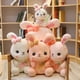thumbnail image 2 of 22/35/50cm Cute / Soft / Rabbit Plush Toys / Rabbit Figurines with Bows and Carrots / Children's Birthday Gifts/ Christmas Giftswhite35cm Deng Xun unisex, 2 of 2