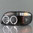 thumbnail image 5 of AKKON - For Ford Explorer Black Bezel Dual LED Ring 1pc Design Projector Headlights Front Lamps Replacement, 5 of 7